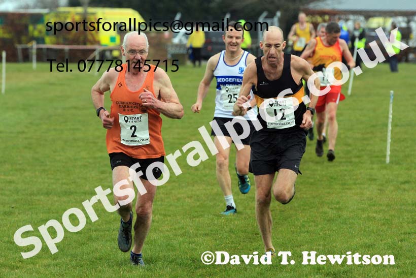 Mens 35 to 64 2023 NEMAA Cross Country, Croft Circuit, North Yorkshire. Photo: David T. Hewitson/Sports for All Pics